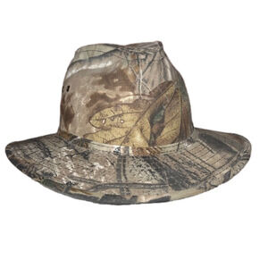 Paramount Outdoors Camo Panama Jack Style Hat M